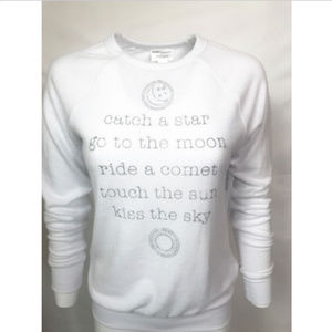 David Lerner White Women's Sweatshirt